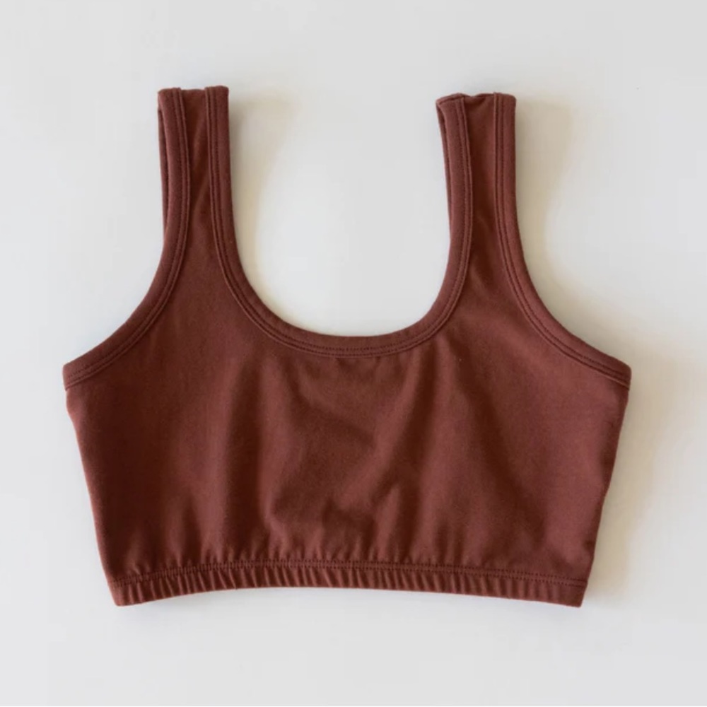 ARQ FULL-COVERAGE BRA, size 4X, Russet